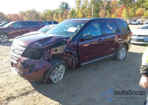 2018 Ford Explorer Xlt from USA, damaged, VIN 1FM5K8D84JGA29715